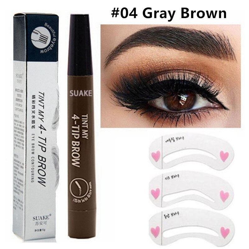 Waterproof Natural Eyebrow Pencil For Thin Eyebrows