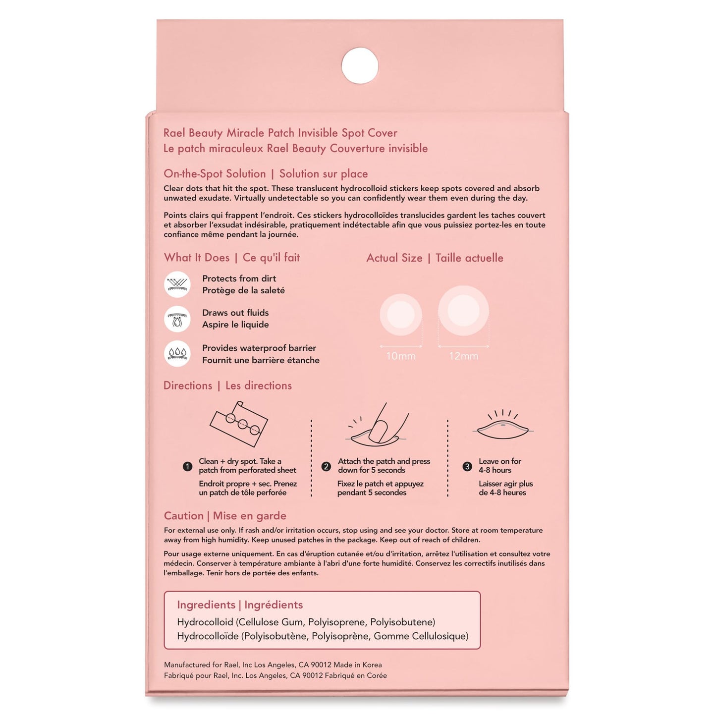 Invisible Acne Patch Cover