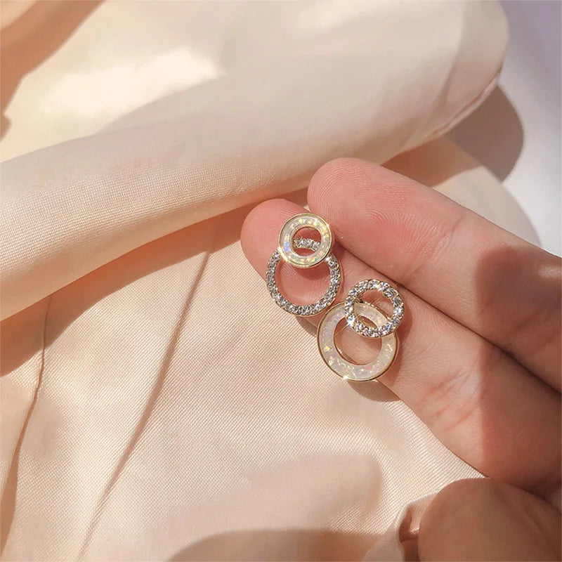 Korean Style Butterfly Ear Clips Without Piercing For Women Sparkling Zircon Ear Cuff Clip Earrings Wedding Party Jewelry Gifts