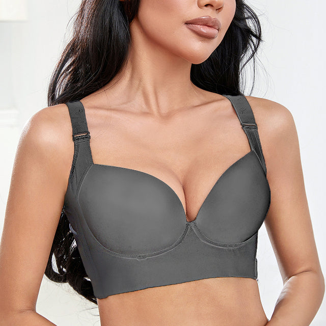 Deep Cup Push Up Bra for Busty women