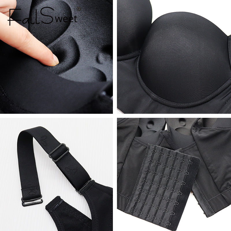 Deep Cup Push Up Bra for Busty women